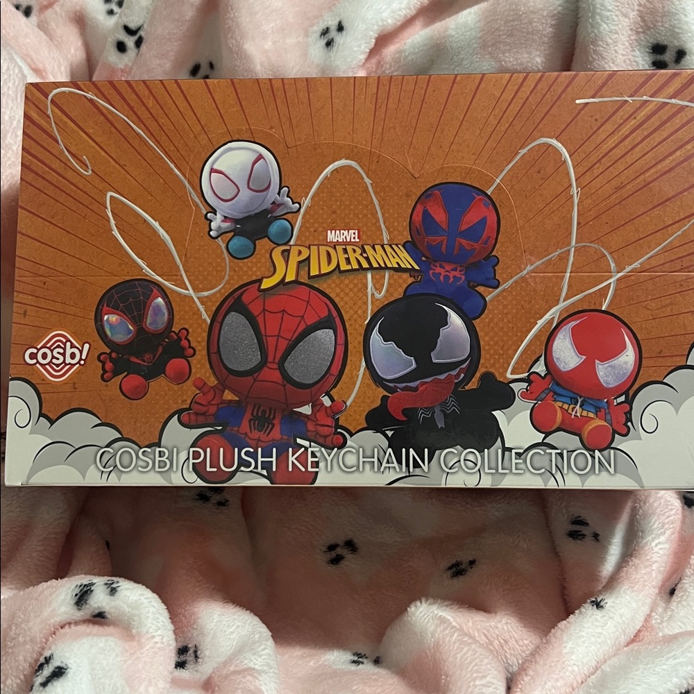 Marvel Spider-Man Cosbi Plush Keychain Case